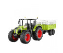Fleg Traktor CLAAS na dálkové ovládání s přívěsem, 1:24