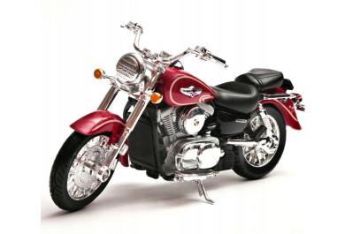 Welly Kawasaki 2002 Vulcan 1500 Mean Streak (red) 1:18