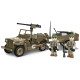 Cobi 3132 II WW Willys MB s přívěsem, 1:35, 200 kostek