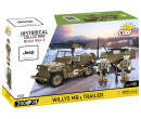 Cobi 3132 II WW Willys MB s přívěsem, 1:35, 200 kostek
