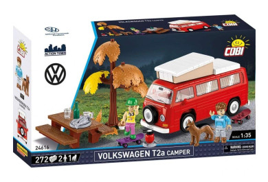 Cobi 24616 Volkswagen T2a Camper, 1:35, 272 kostek