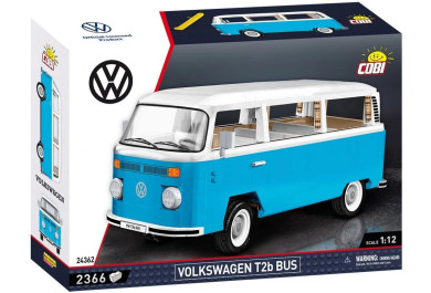 Cobi 24362 Volkswagen Transporter T2b Bus, 1:12, 2366 kostek
