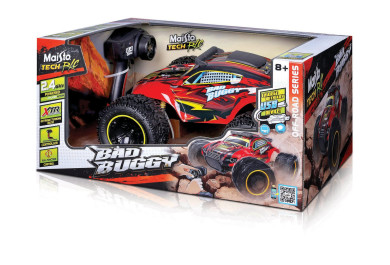 Maisto Tech RC Bad Buggy, červená 2,4 GHz, USB