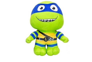 Plyšová figurka Želvy Ninja - Leonardo, 27cm