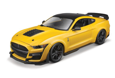 Maisto Mustang Shelby GT500 (2020), metal žlutá, 1:18
