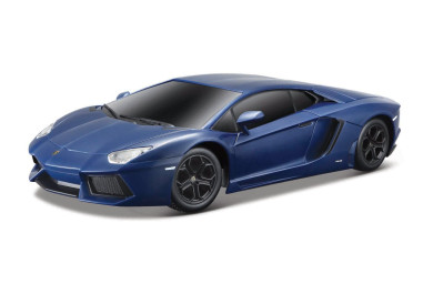 Maisto RC Lamborghini Aventador Coupe, modré 1:24