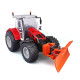 Maisto RC Massey Ferguson traktor s radlicí se světly, 2,4 GHz, 1:16