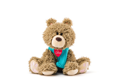Medvěd Bariboo se šálou malý, 25cm