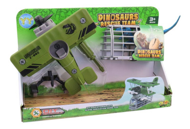 DIY Letadlo ke šroubování s dinosaurem