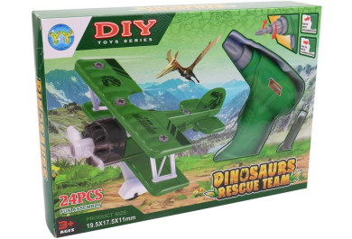 DIY Letadlo ke šroubování s vrtačkou, na setrvačník