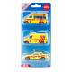 Siku set ambulance, sada 3 aut, česká verze