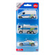 Siku set policejní sada 3 aut, česká verze
