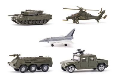 Siku Military - Sada vojenských vozidel, 5 ks