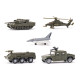 Siku Military - Sada vojenských vozidel, 5 ks