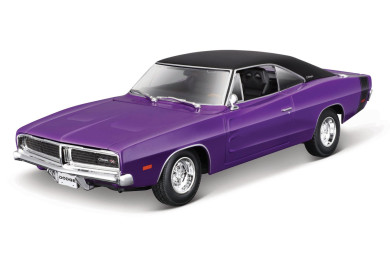 Maisto 1969 Dodge Charger R/T, fialová, 1:18