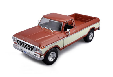 Maisto 1979 Ford F150 Pick-up, metal hnědá, krémová, 1:18