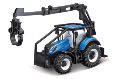 Bburago Farm Traktor New Holland T7.315 HD - lesní traktor