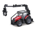 Bburago Farm Traktor Massey Ferguson 8740S - lesní traktor