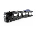 Bburago Multicar Carrier Scania 770S Black a Lamborghini Urus 1:43