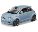 Bburago Fiat 500e (2023) - modrý 1:24