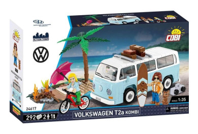 Cobi 24653 Volkswagen Camper Van, 1:35, 322 k, 1 f