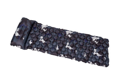 Acra L140M nafukovací karimatka šedobéžová maskovací s polštářkem 5cm