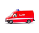 Siku hasiči dodávka, česká verze