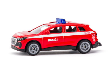 Siku Hasičské velitelské vozidlo Audi Q4 e-tron, česká verze