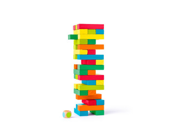 Woody Tower Tony věž, barevná
