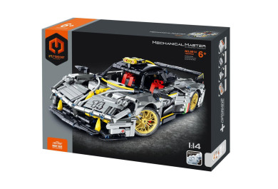 Stavebnice iM.MASTER auto s mechanickým pohonem, 1237 dílků