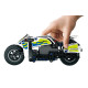 Stavebnice iM.MASTER policejní motorka na zpětné natažení, 193 dílků