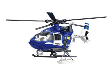 Made Policejní vrtulník se světlem a zvukem