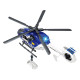 Made Policejní vrtulník se světlem a zvukem