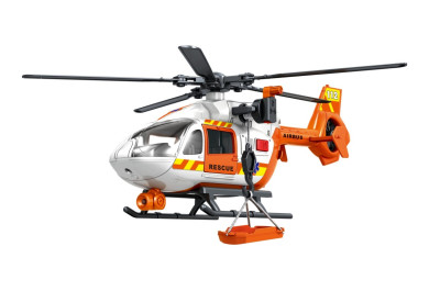 Made Záchranářský vrtulník se světlem a zvukem