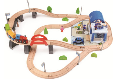 2Kids Toys Vláčkodráha Město 90 dílů