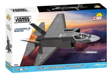 Cobi 5904 Armed Forces F-35A LIGHTNING II HUSARZ, 1:48, 605 kostek