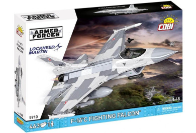 COBI 5910 Armed Forces F-16 C FIGHTING FALCON, 1:48, 463 kostek