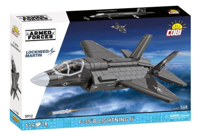 COBI 5912 Armed Forces F-35B LIGHTNING II, 1:48, 614 kostek