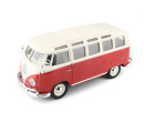 Maisto AssemblyLine Volkswagen Van Samba, červená, 1:25
