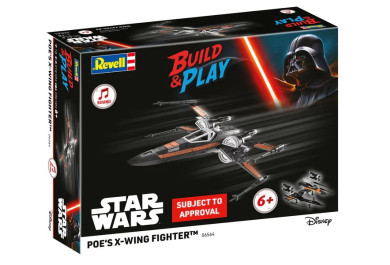 Revell Build & Play Star Wars 06564 - Poe's X-Wing Fighter, 1:78