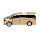 Welly Toyota Alphard 2024 Gold, 1:34-39