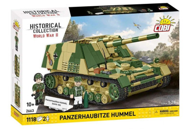 Cobi 2663 II WW Panzerhaubitze HUMMEL, 1:28, 1118 kostek