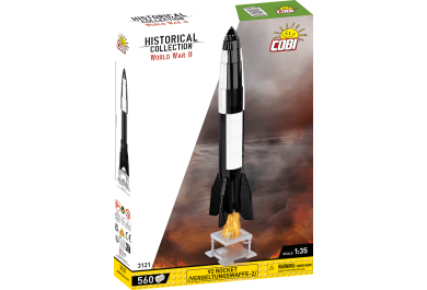 Cobi 3121 Německá balistická řízená střela V-2, 560 kostek, 1:35