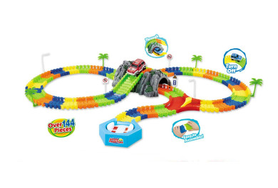 Alltoys Variabilní dráha s tunelem 144 dílů