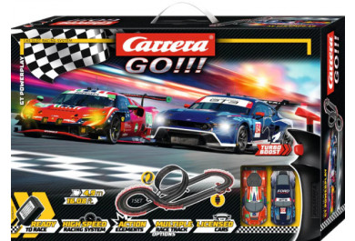 Autodráha Carrera GO 62597 GT Powerplay