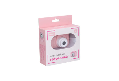 Wiky Dětský digitální fotoaparát růžový - foto 48Mpx, video Full HD 