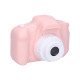 Wiky Dětský digitální fotoaparát růžový - foto 48Mpx, video Full HD 