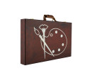 Art box kreativní sada 79ks v dřevěném kufříku 37x23x5cm