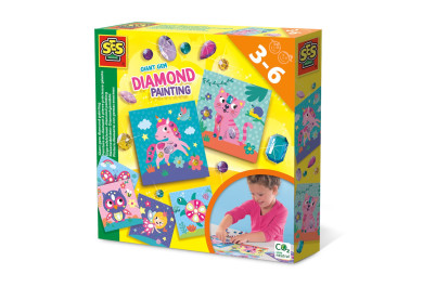SES Malování a tvoření - diamantová zvířátka
