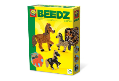 SES Zažehlovací korálky - koně, 1200 ks